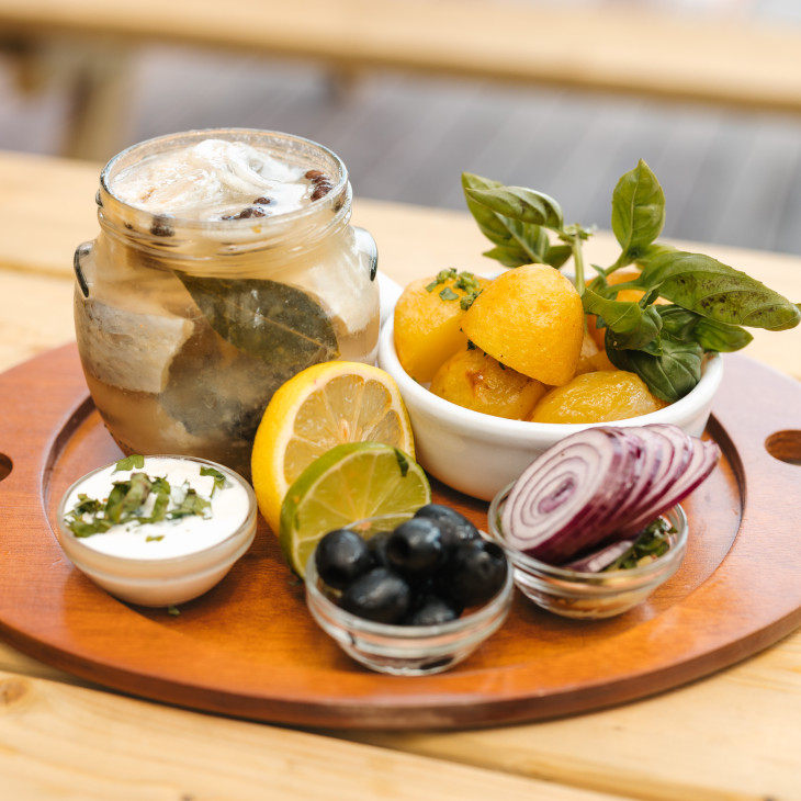 Marinēta siļķe Pickled herring
