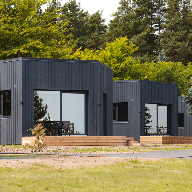 2-vietiga šūnu mājiņa two bedroom honeycomb house